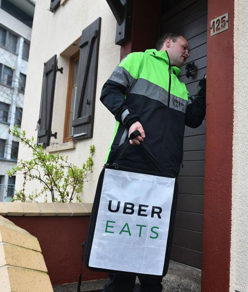 D!Bag 33 sac de livraison isotherme pour coursier à vélo Uber Eats