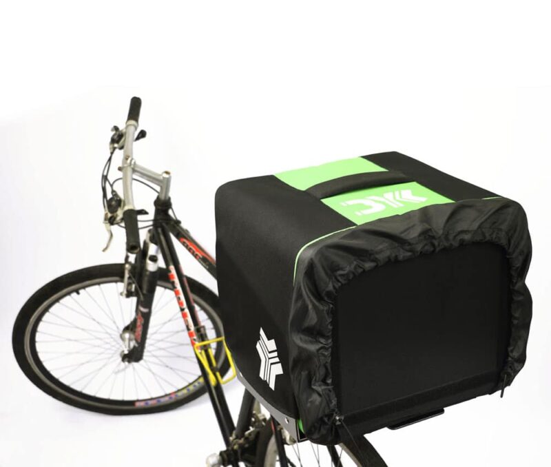 Caisson de livraison ProdelBags Miles Agility pour coursier à vélo. Sac de livraison isotherme 39 litres