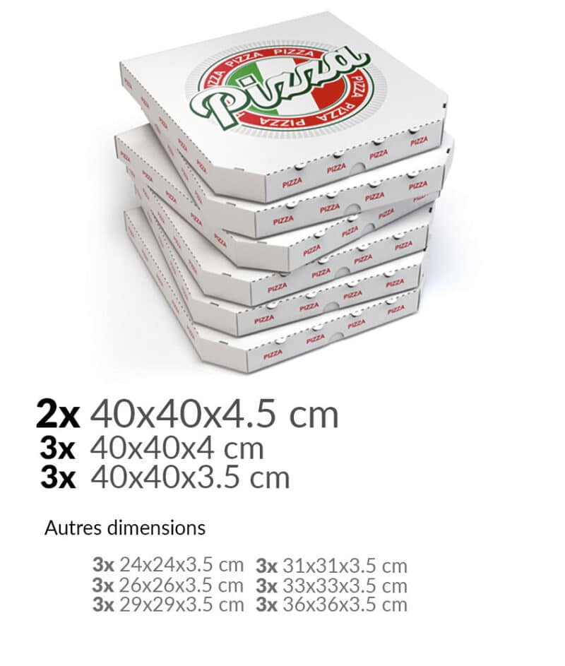 Sac de livraison isotherme Prodelbags pour livraison de pizza 3 pizzas 40 cm.