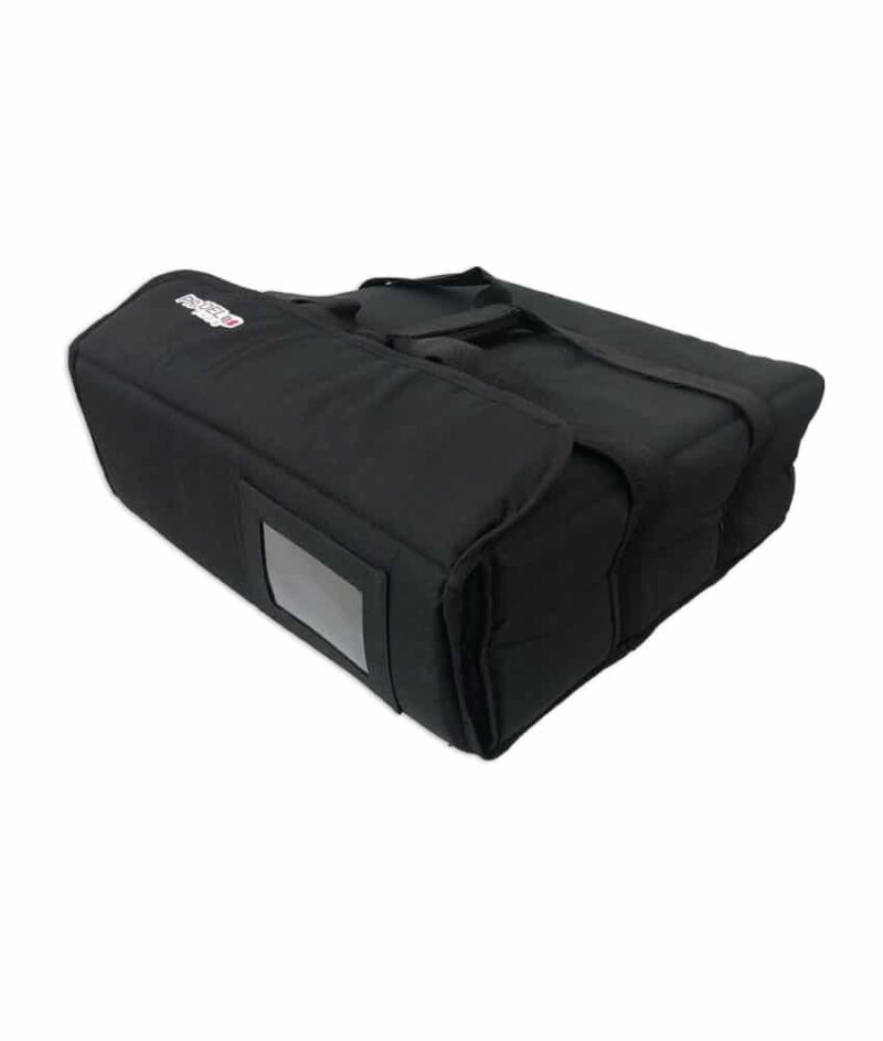 Sac de livraison isotherme noir Prodelbags pour livraison de pizza 33cm.