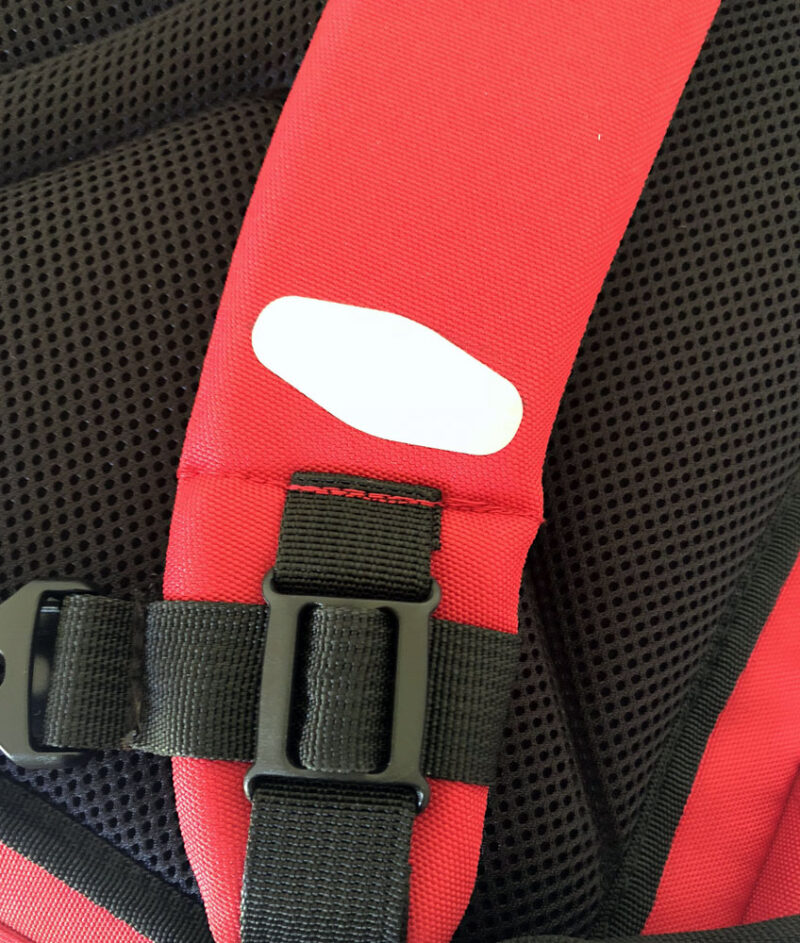 PRODELBags BYK SB rouge. Sac à dos de livraison pour coursier à vélo, sac à dos Uber Eats, Deliveroo ou Glovo