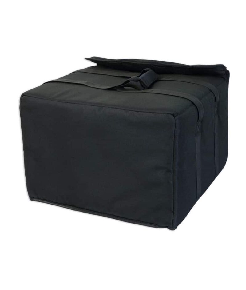 Sac de livraison isotherme noir Prodelbags pour livraison de pizza 40 cm.